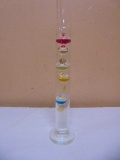 Galileo Glass Water Thermometer