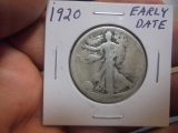 1920 Silver Walking Liberty Half Dollar