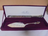 Silver Treasures By Goldinger Cake Knife & Server