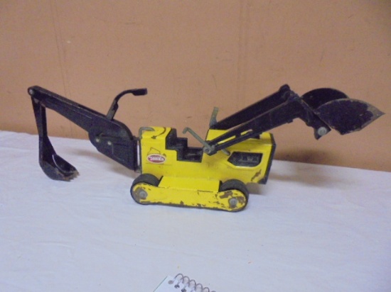Vintage Tonka Pressed Steel T-6 Trencher Loader