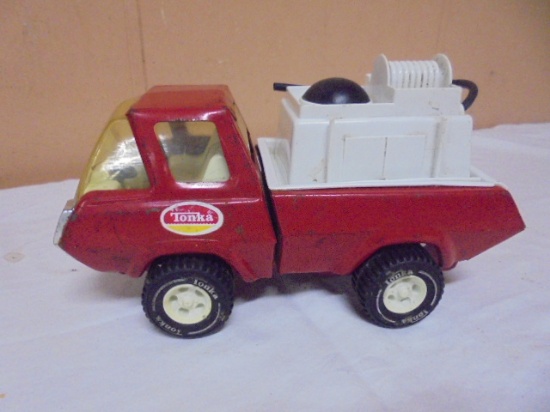 Vintage Tonka Pressed Steel Fire Pumper Truck