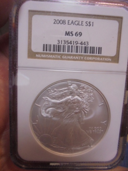 2008 American Silver Eagle