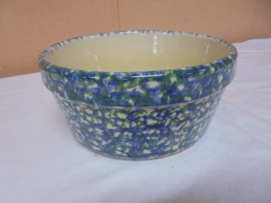 Henn Pottery Spongeware Bowl
