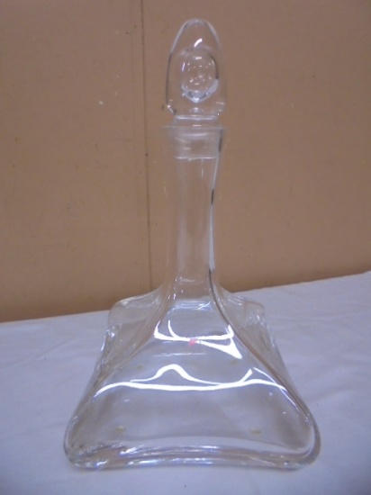 Beautiful Colle Italian Lead Crystal Decanter