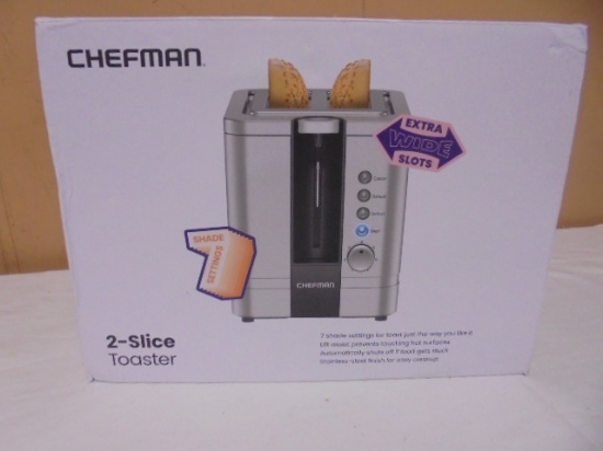 Chefman 2 Slice Toaster Wideslot Toaster