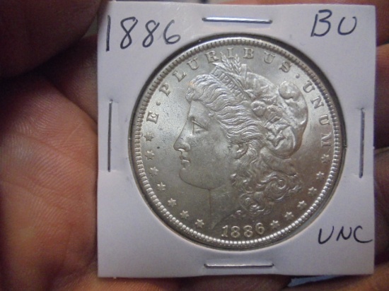 1886 Morgan Silver Dollar