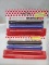 Qty 2 Permanent Marker Sets Red Blue Black Chisel Tip