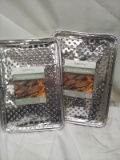 Qty. 4 BBQ Foil Drip Pans 16.5x11.5