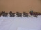 8 Horse Team Vintage Cast Iron Budwieser Wagon