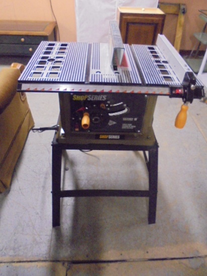 Shop Series SS7702 10in Table Saw on Stand