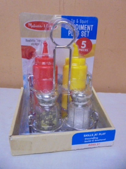 Melissa & Doug Tip & Squirt 5pc Condiment Play Set