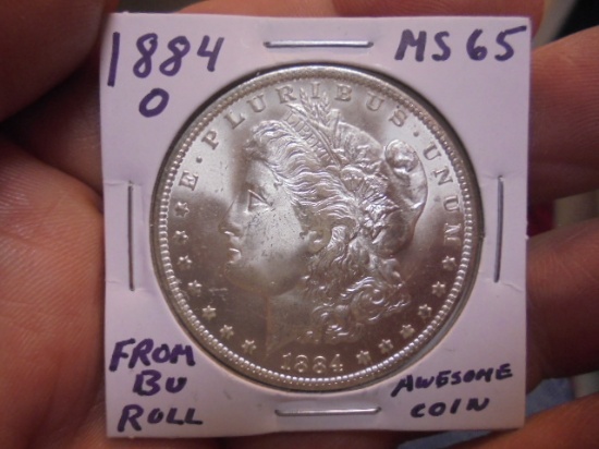 1884 O Mint Morgan Silver Dollar