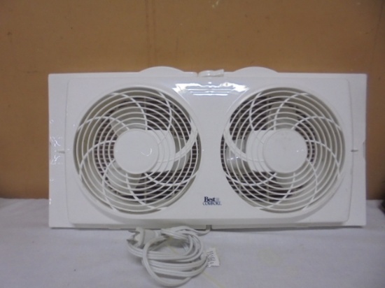 Best Comfort 2 Speed Twin Window Fan