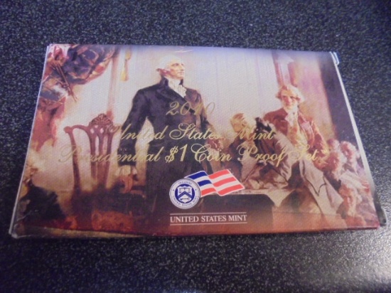 2010 US Mint Presidential $1 Coin Proof Set