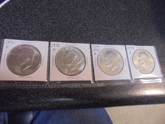 1971/1972/1976/1977 Eisenhower Dollar