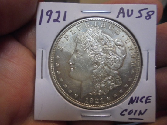 1921 Morgan Silver Dollar