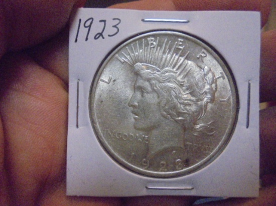 1923 Silver Peace Dollar