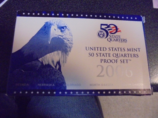 2006 US Mint 50 State Quarters Proof Set