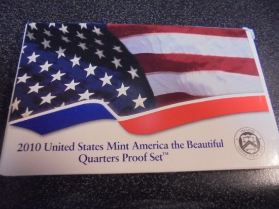2010 US Mint America The Beautiful Quarters Proof Set