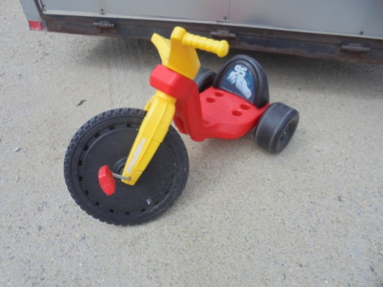 Child's Cars 3 Wheeler Big Wheel