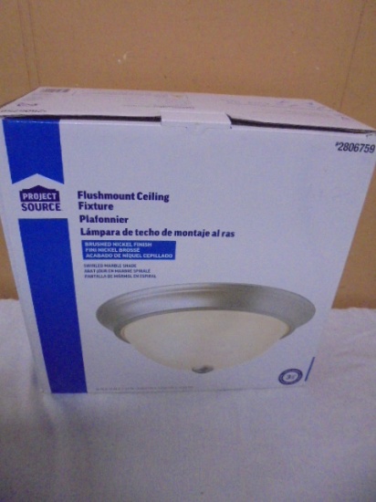 Brand New Project Source Flushmount Ceiling Fixture
