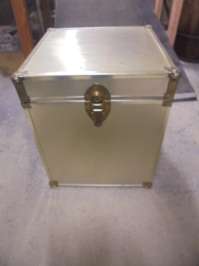 Metal & Wood Storage Chest