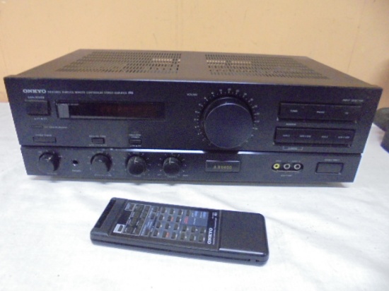 Onkyo A-RV 400 Infrared Wireless Remote Controlled Stereo Amplifier R1