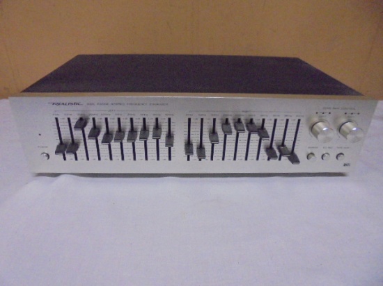 Realistic Wide Range Stereo Frequency Equalizer