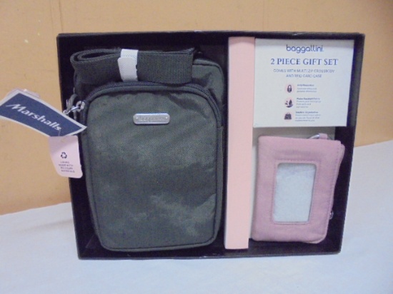 Baggallini 2 Pc. Zippered Crossbody and RFID Card Case