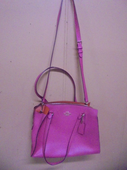 Ladies Coach Purse w/ Shoulder Strap