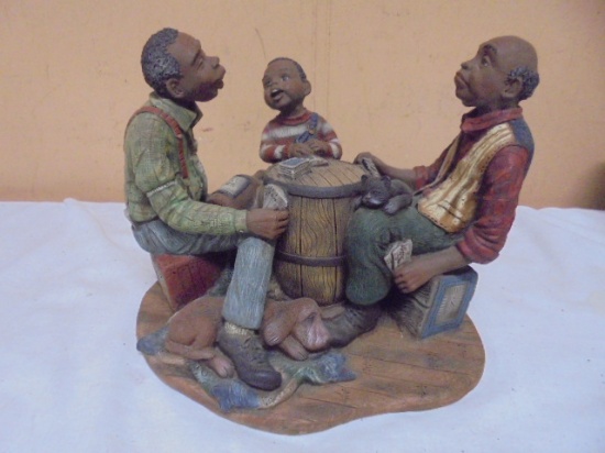 Sarah's Atic Limited Edition "Boy's Night Out" Figural