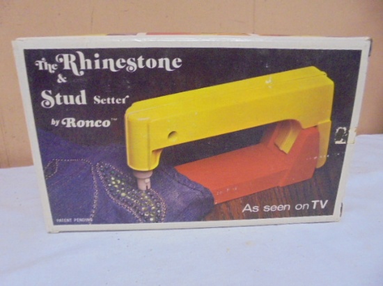 Vintage Ronco The Rhinestone & Stud Setter