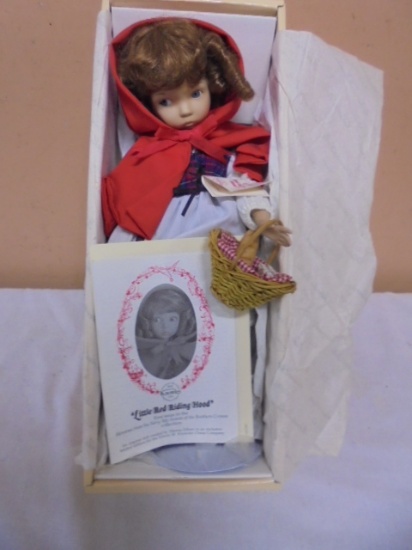Fairy Tale Forest "Little Red Riding Hood" Porcelain Doll