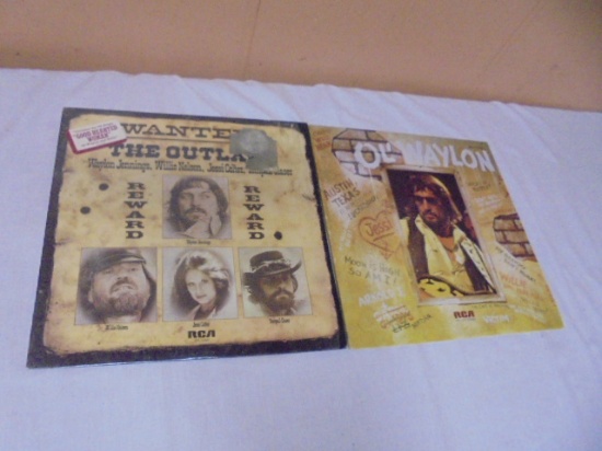 2 Waylon Jenning Albums