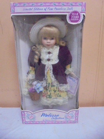 Limited Edition Melissa Porcelain Doll