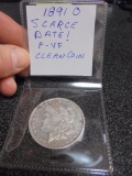 1891 O Mint Morgan Silver Dollar