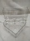 Qty 2 Clear Plastic Containers 9” approx