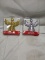 Pair of Angel Christmas Tree Toppers