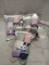 3 Packs of 6 Assorted Color and Print Conair Shower Caps