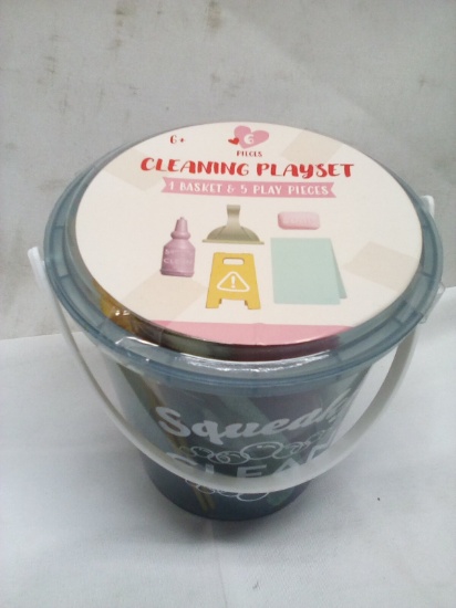 6Pc Cleaning Playset for Ages 6+