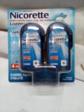 Nicorette Lozenger Coated Ice Mint 4mg 4 Packs of 20 Lozengers