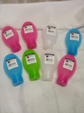 Lot of 8 Assorted Color Up&Up 3FlOz Gravity Feed Bottle