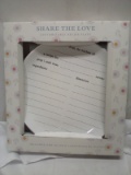 Share The Love Customizable Recipe Plate 10” Earthenware