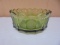 Fostoria Green Coin Glass Bowl