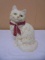 Ceramic Cat Statue