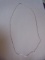18in Sterling Silver Necklace