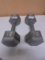 (2) 15lb Iron Dumbbells