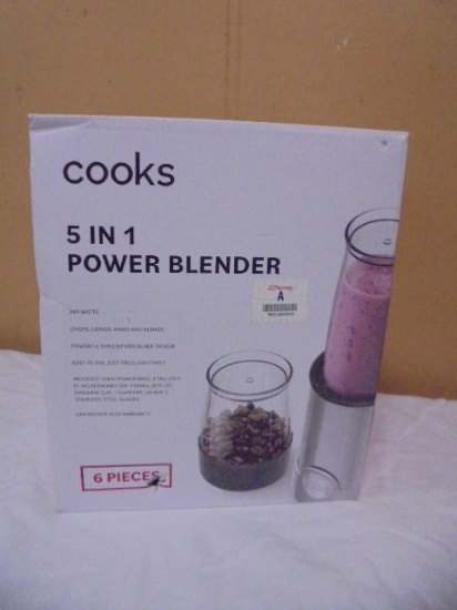 Cooks 5-in-1 Power Blender