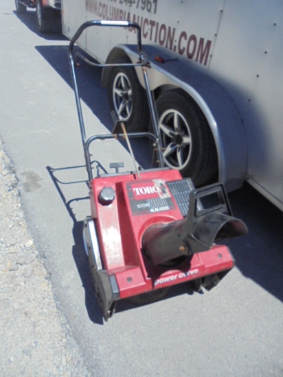Toro CCR 2000 4.5HP/20in Snow Blower