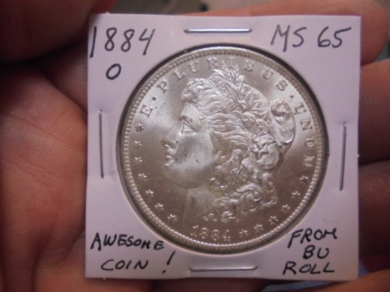 1884 O Mint Morgan Silver Dollar